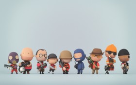 Tiny TeamFortress 2